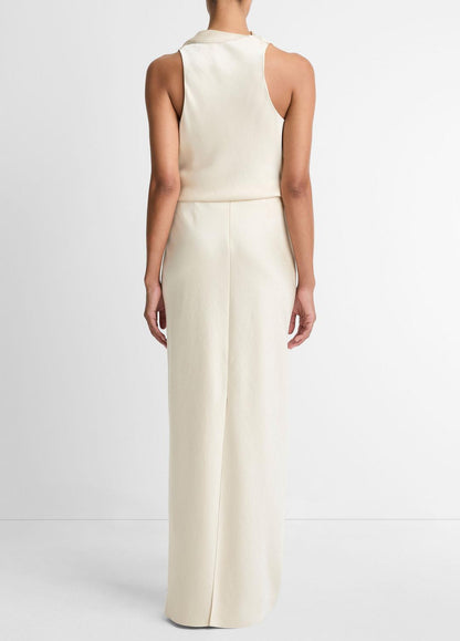 Satin Bias Column Skirt in Skirts BONA | VINCE Women