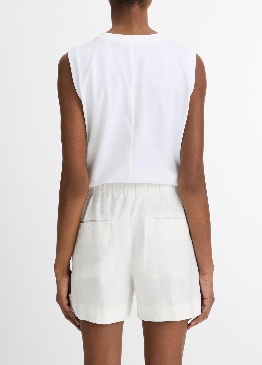 Hemp Short in Shorts OFF WHITE | VINCE Women