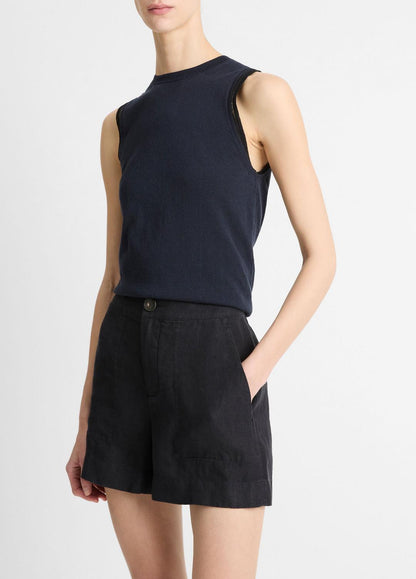 Hemp Short in Shorts DARK NIGHT LAKE | VINCE Women