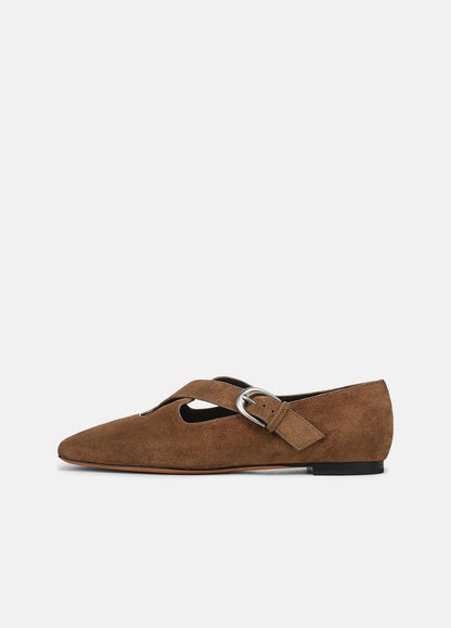 Cici Suede Flat in Loafers & Flats ELMWOOD | VINCE Women
