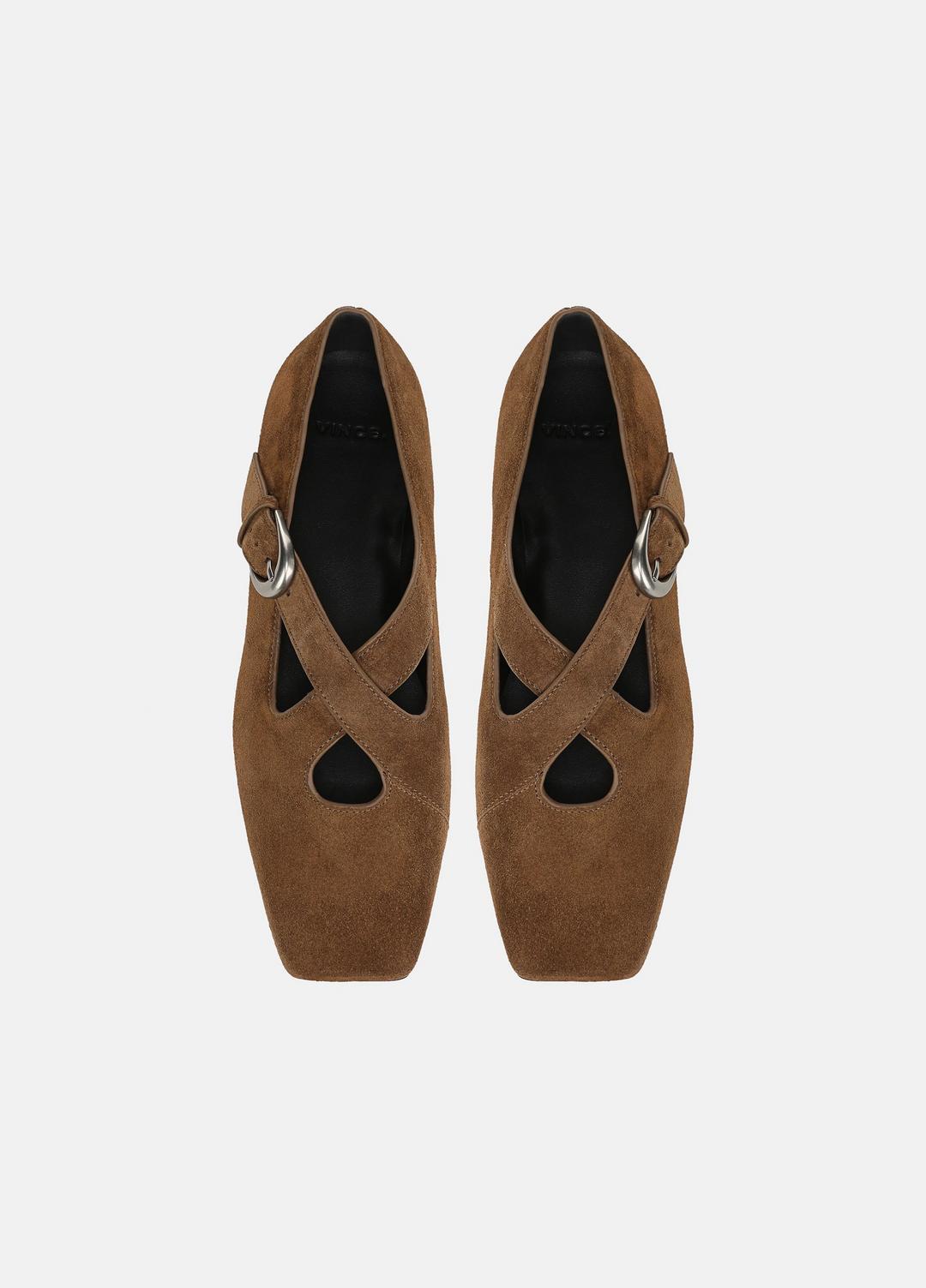 Cici Suede Flat in Loafers & Flats ELMWOOD | VINCE Women