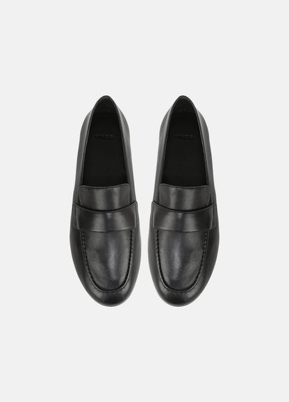 Tommi Leather Loafer in Loafers & Flats BLACK | VINCE Women
