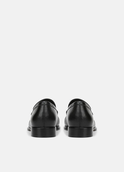 Nora Leather Loafer in Loafers & Flats BLACK | VINCE Women