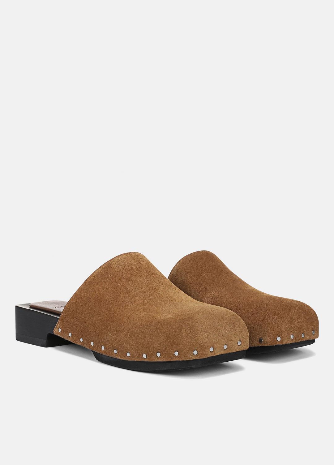 Margarita Suede Clog in Loafers & Flats ELMWOOD | VINCE Women
