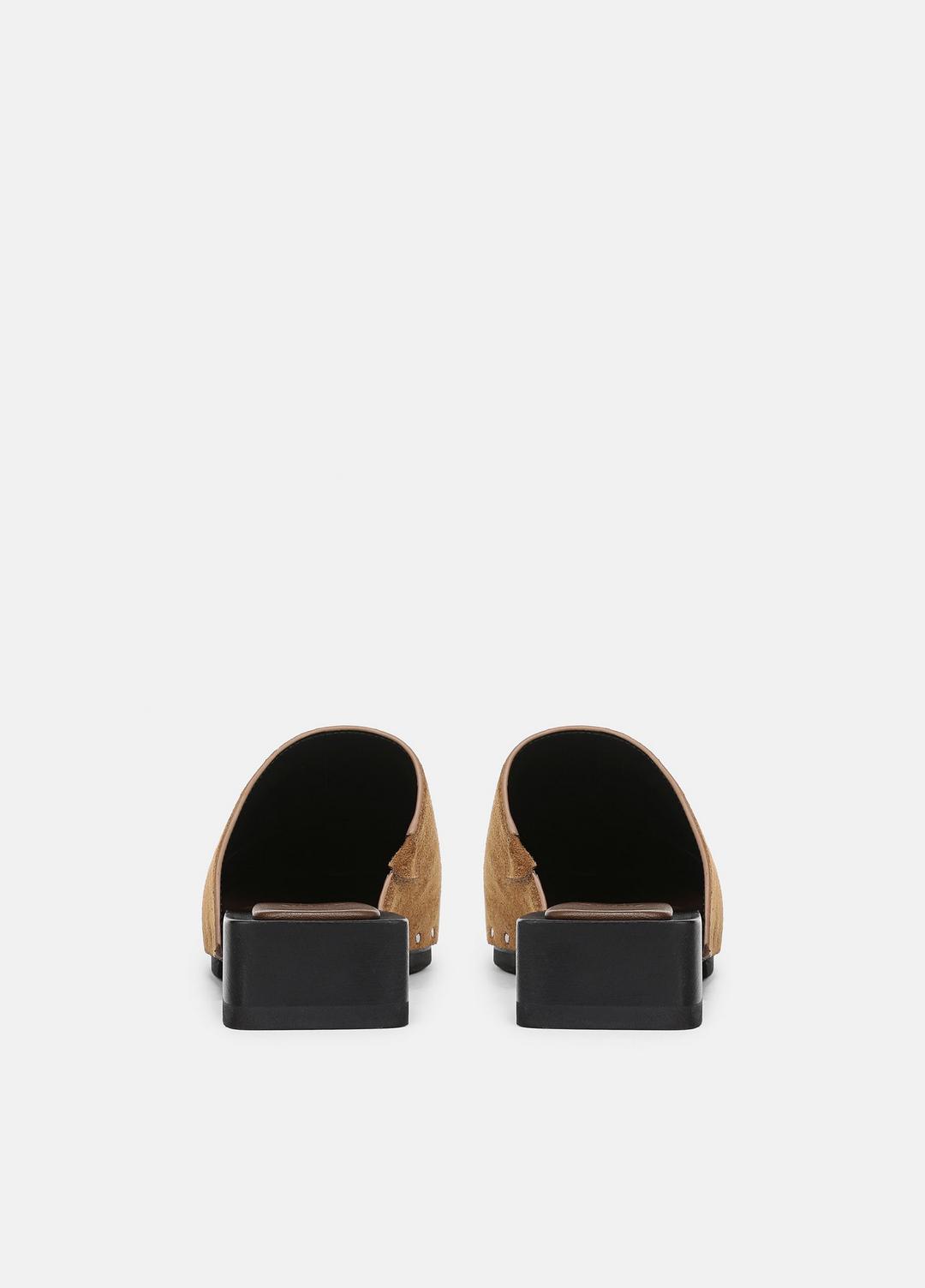 Margarita Suede Clog in Loafers & Flats ELMWOOD | VINCE Women