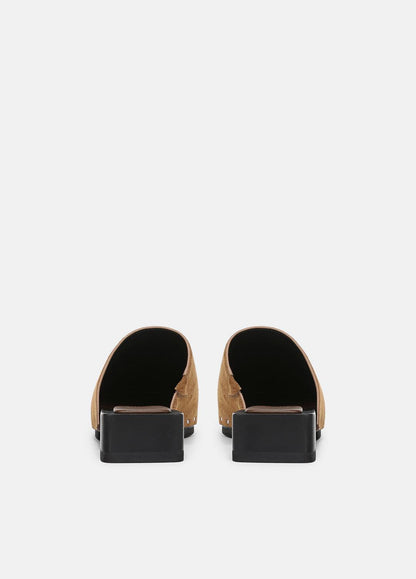 Margarita Suede Clog in Loafers & Flats ELMWOOD | VINCE Women