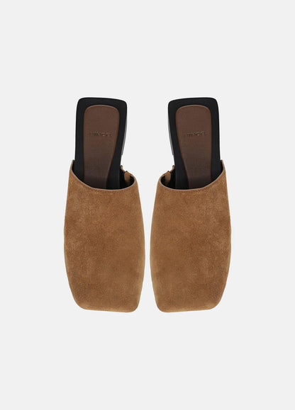 Margarita Suede Clog in Loafers & Flats ELMWOOD | VINCE Women