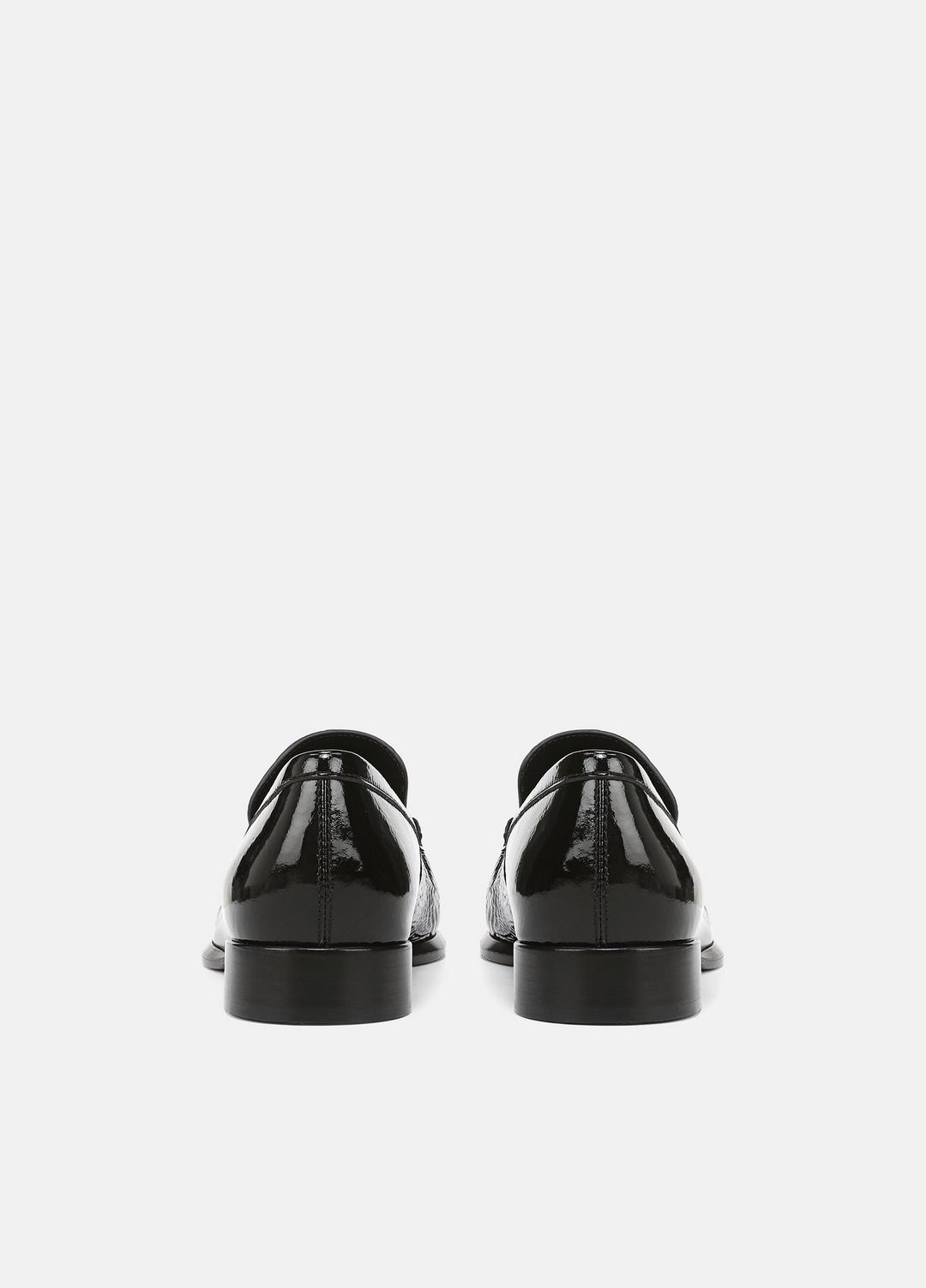 Nora Leather Loafer in Loafers & Flats BLACK | VINCE Women