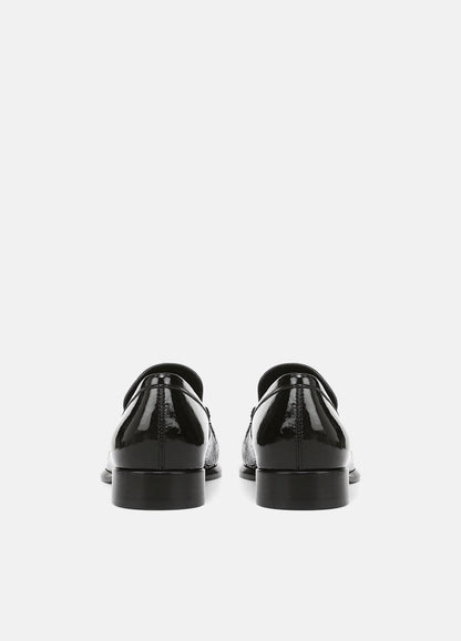 Nora Leather Loafer in Loafers & Flats BLACK | VINCE Women