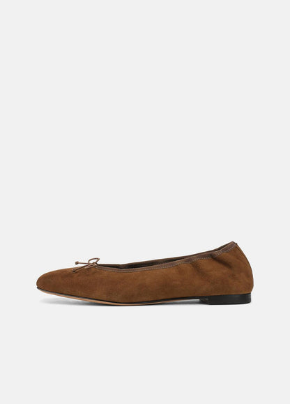 Darla Suede Ballet Flat in Loafers & Flats ELMWOOD | VINCE Women