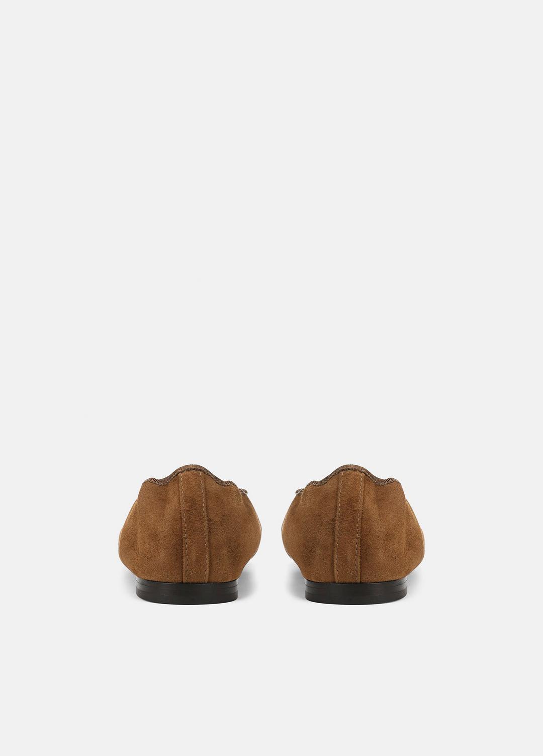 Darla Suede Ballet Flat in Loafers & Flats ELMWOOD | VINCE Women