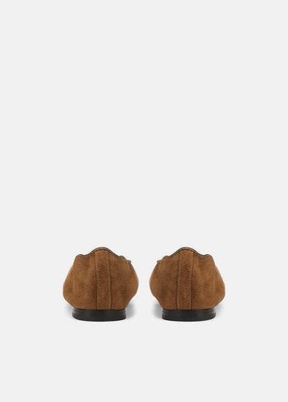 Darla Suede Ballet Flat in Loafers & Flats ELMWOOD | VINCE Women