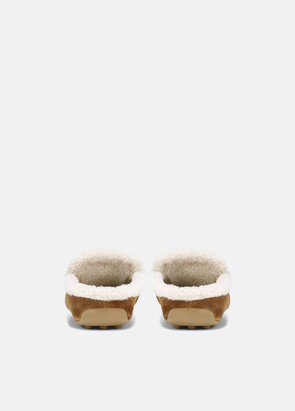 Berkley Shearling Driving Mule in Loafers & Flats ELM WOOD | VINCE Women
