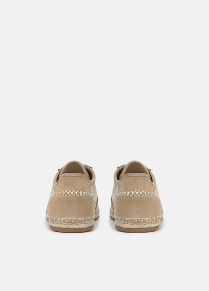 Oasis Suede & Leather Espadrille Sneaker in Sneakers SAND TRAIL | VINCE Women