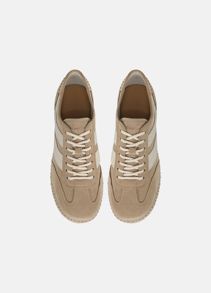 Oasis Suede & Leather Espadrille Sneaker in Sneakers SAND TRAIL | VINCE Women