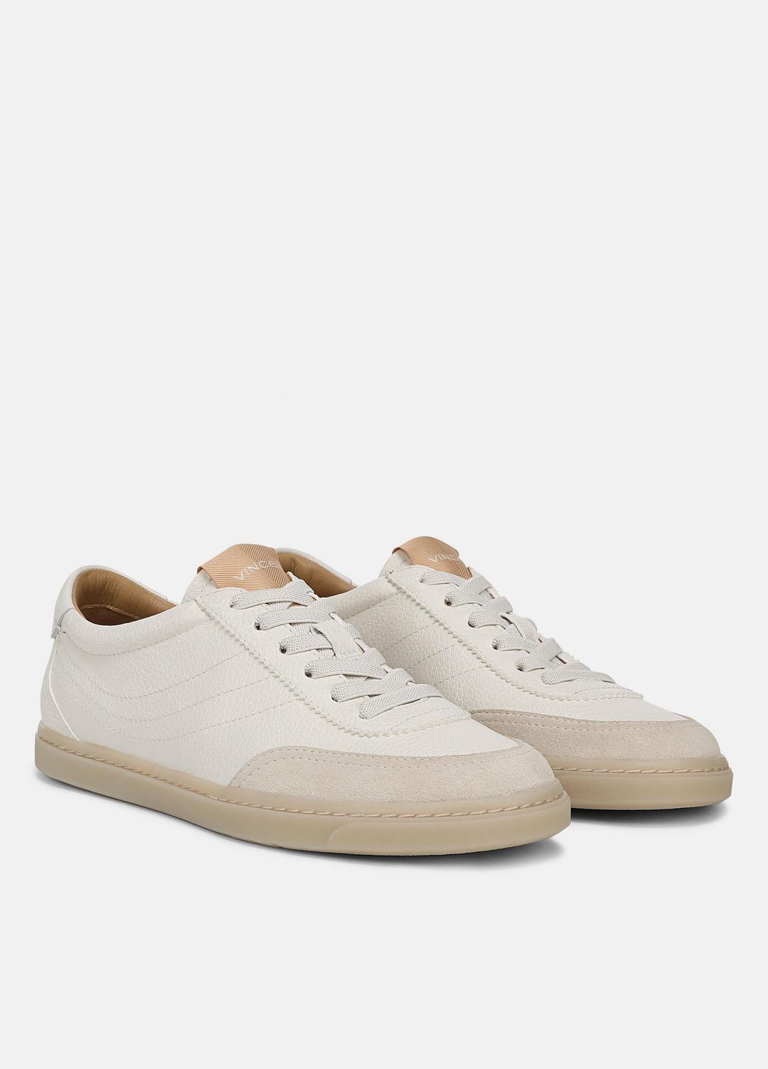 Palm Leather & Suede Sneaker in Sneakers MILK/MOONLIGHT | VINCE Women