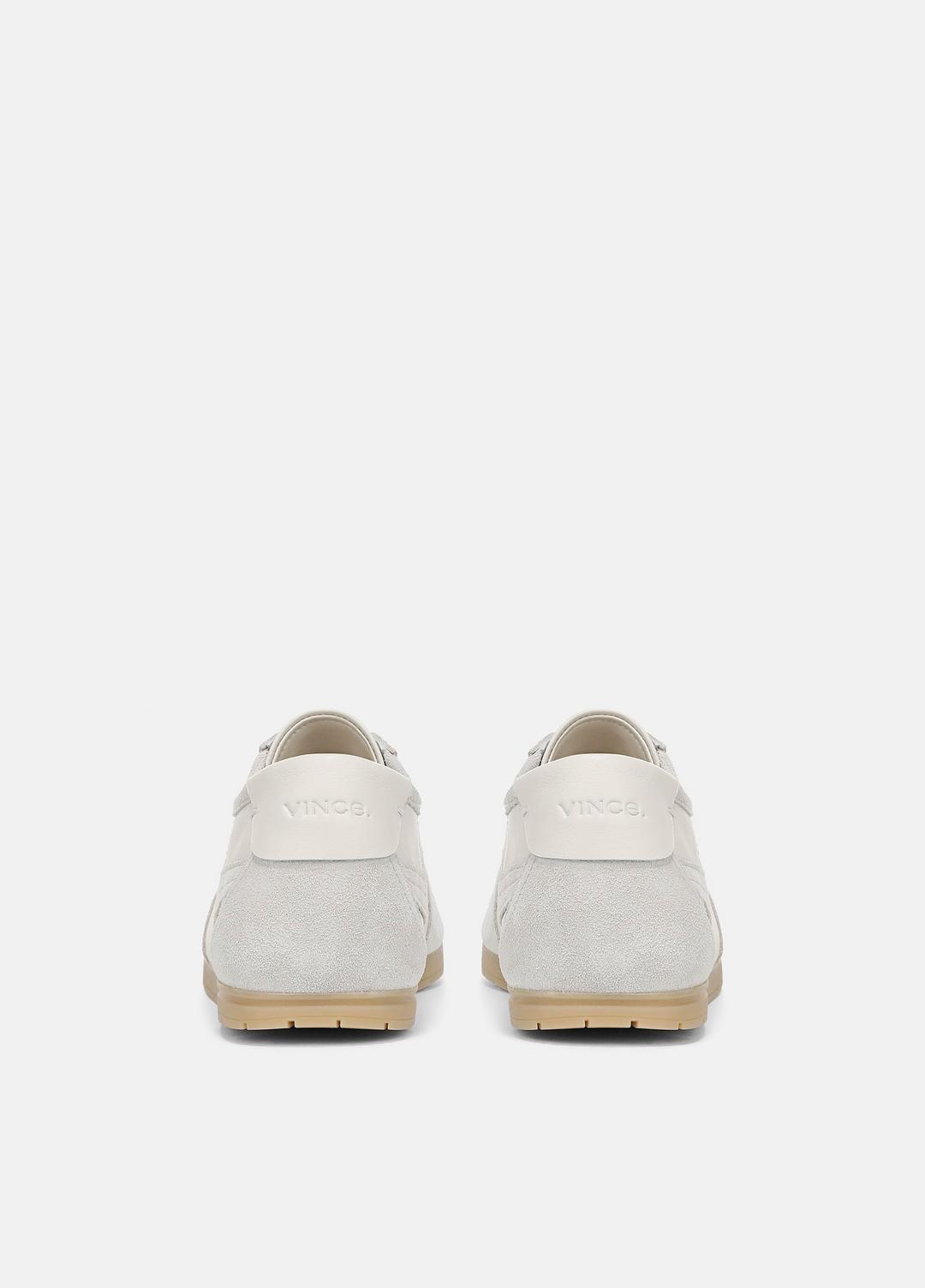LA Leather & Suede Runner Sneaker in Sneakers HORCHATA/PEBBLE WHITE | VINCE Women