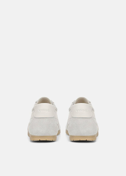 LA Leather & Suede Runner Sneaker in Sneakers HORCHATA/PEBBLE WHITE | VINCE Women