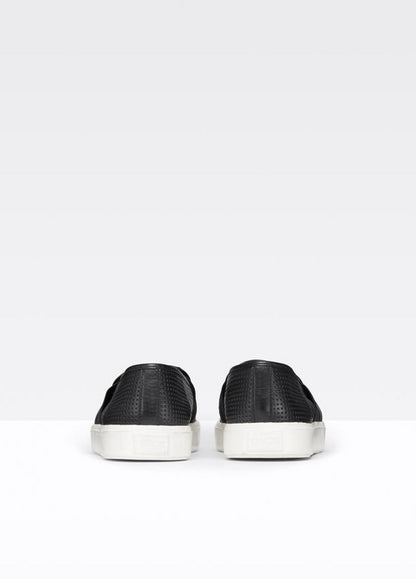 Women's Blair Perforated Leather Sneakers BLACK | VINCE Women