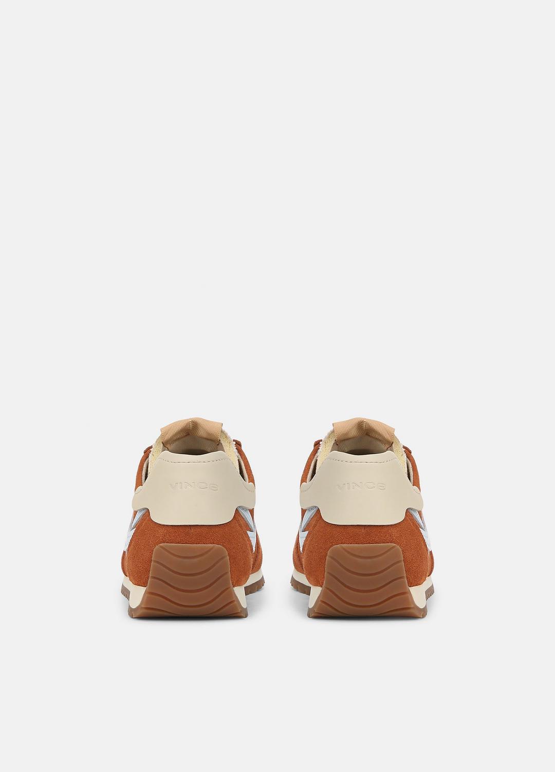 Oasis Suede & Leather Runner Sneaker in Sneakers VINTAGE EMBER/CELESTE | VINCE Women