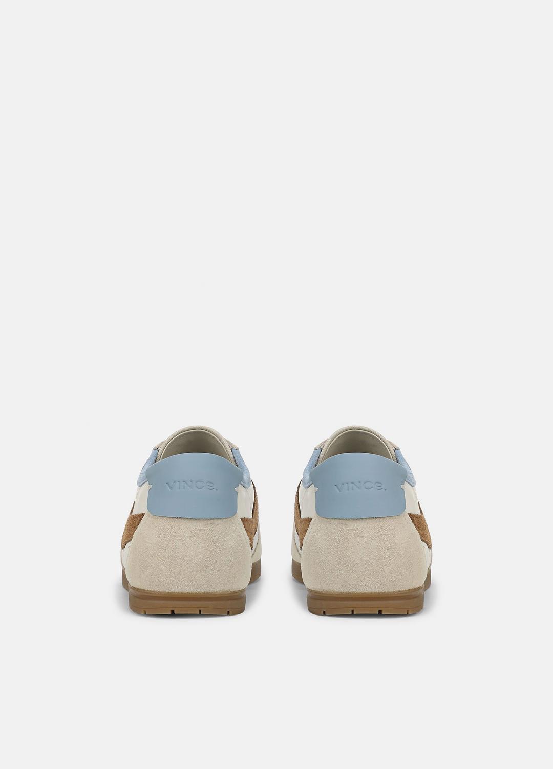 LA Leather & Suede Runner Sneaker in Sneakers MOONLIGHT/ELMWOOD | VINCE Women