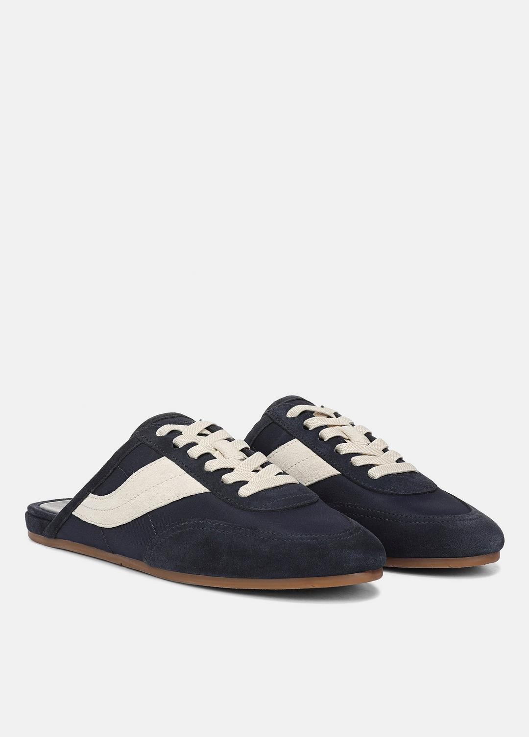 Solstice Suede Sneaker Mule in Sneakers NIGHT BLUE/MOONLIGHT | VINCE Women