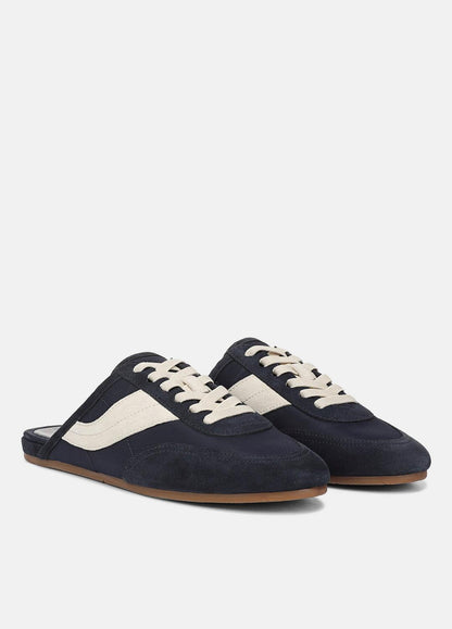 Solstice Suede Sneaker Mule in Sneakers NIGHT BLUE/MOONLIGHT | VINCE Women
