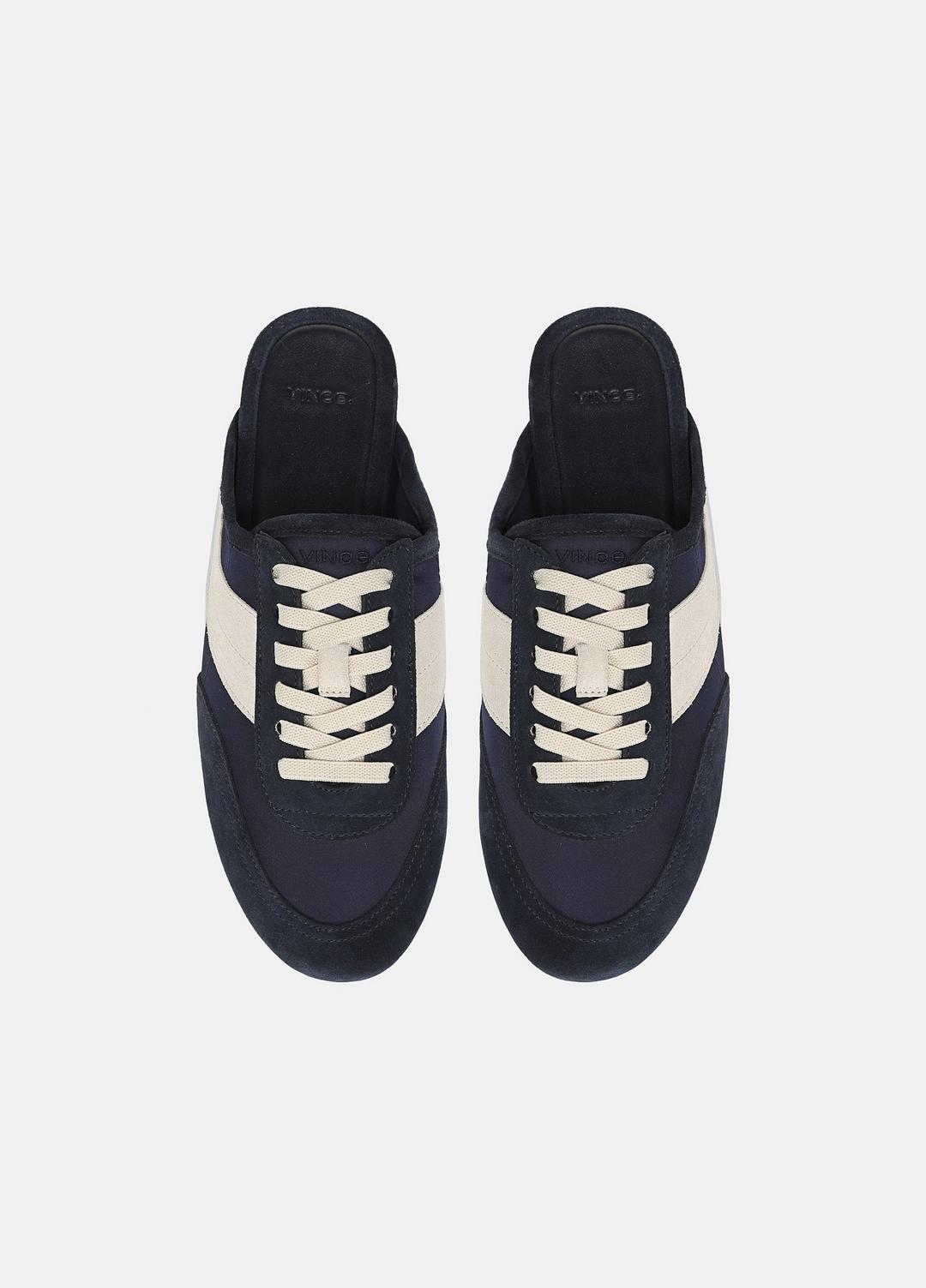 Solstice Suede Sneaker Mule in Sneakers NIGHT BLUE/MOONLIGHT | VINCE Women