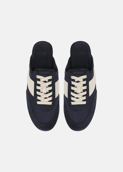 Solstice Suede Sneaker Mule in Sneakers NIGHT BLUE/MOONLIGHT | VINCE Women