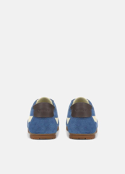LA Suede & Leather Runner Sneaker in Sneakers INDIGO/STRAW SEED | VINCE Women