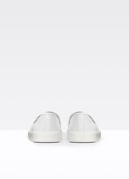 Women's Blair Perforated Leather Sneakers WHITE | VINCE Women