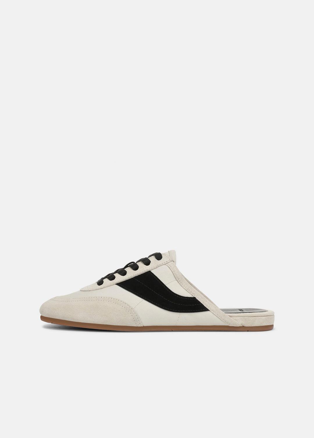 Solstice Suede Sneaker Mule in Sneakers MOONLIGHT/BLACK | VINCE Women