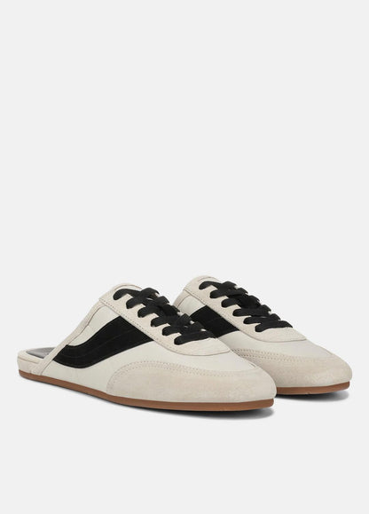 Solstice Suede Sneaker Mule in Sneakers MOONLIGHT/BLACK | VINCE Women