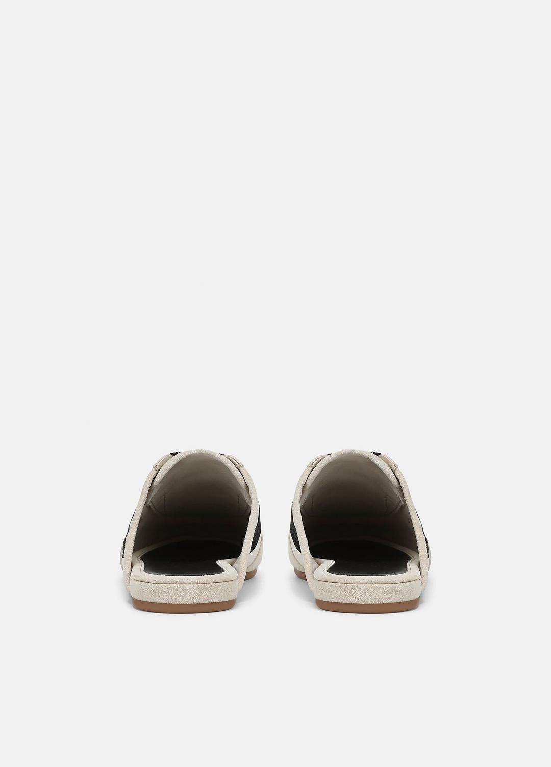 Solstice Suede Sneaker Mule in Sneakers MOONLIGHT/BLACK | VINCE Women
