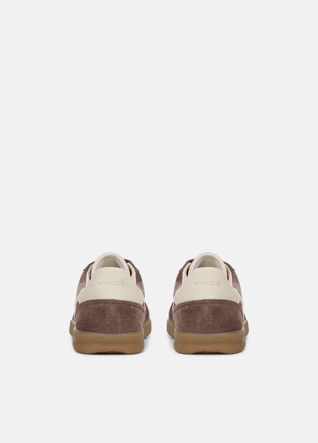 Oasis Suede & Leather Sneaker in Sneakers KOALA TAUPE/FLAX | VINCE Women