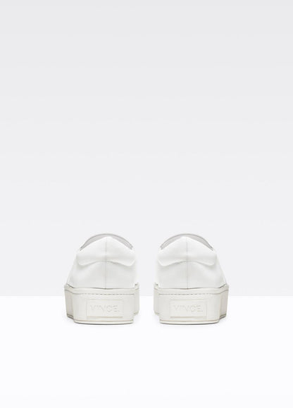 Leather Warren Sneaker in Sneakers PLASTER | VINCE Women