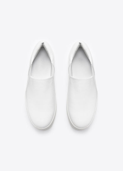 Leather Warren Sneaker in Sneakers PLASTER | VINCE Women