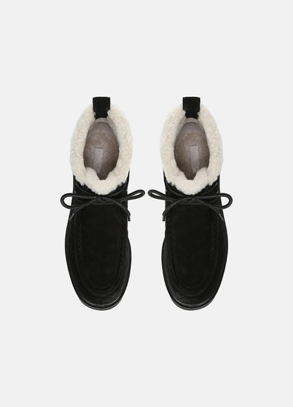 Sierra Lug-Sole Boot in Boots BLACK | VINCE Women