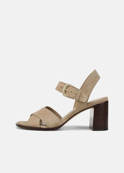 Salma Suede Heeled Sandal in Heels DUNE | VINCE Women