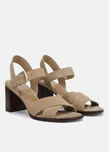 Salma Suede Heeled Sandal in Heels DUNE | VINCE Women