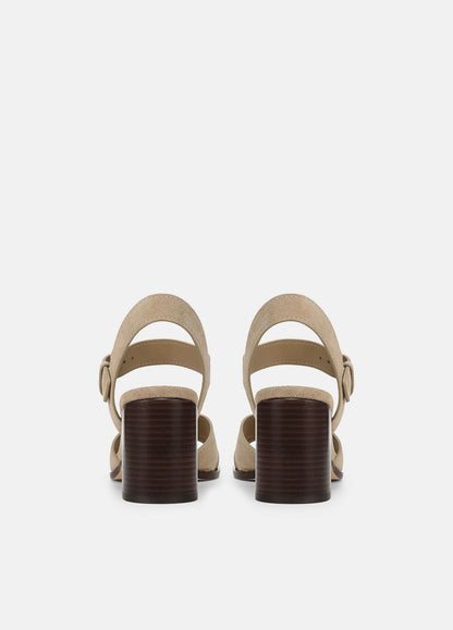 Salma Suede Heeled Sandal in Heels DUNE | VINCE Women
