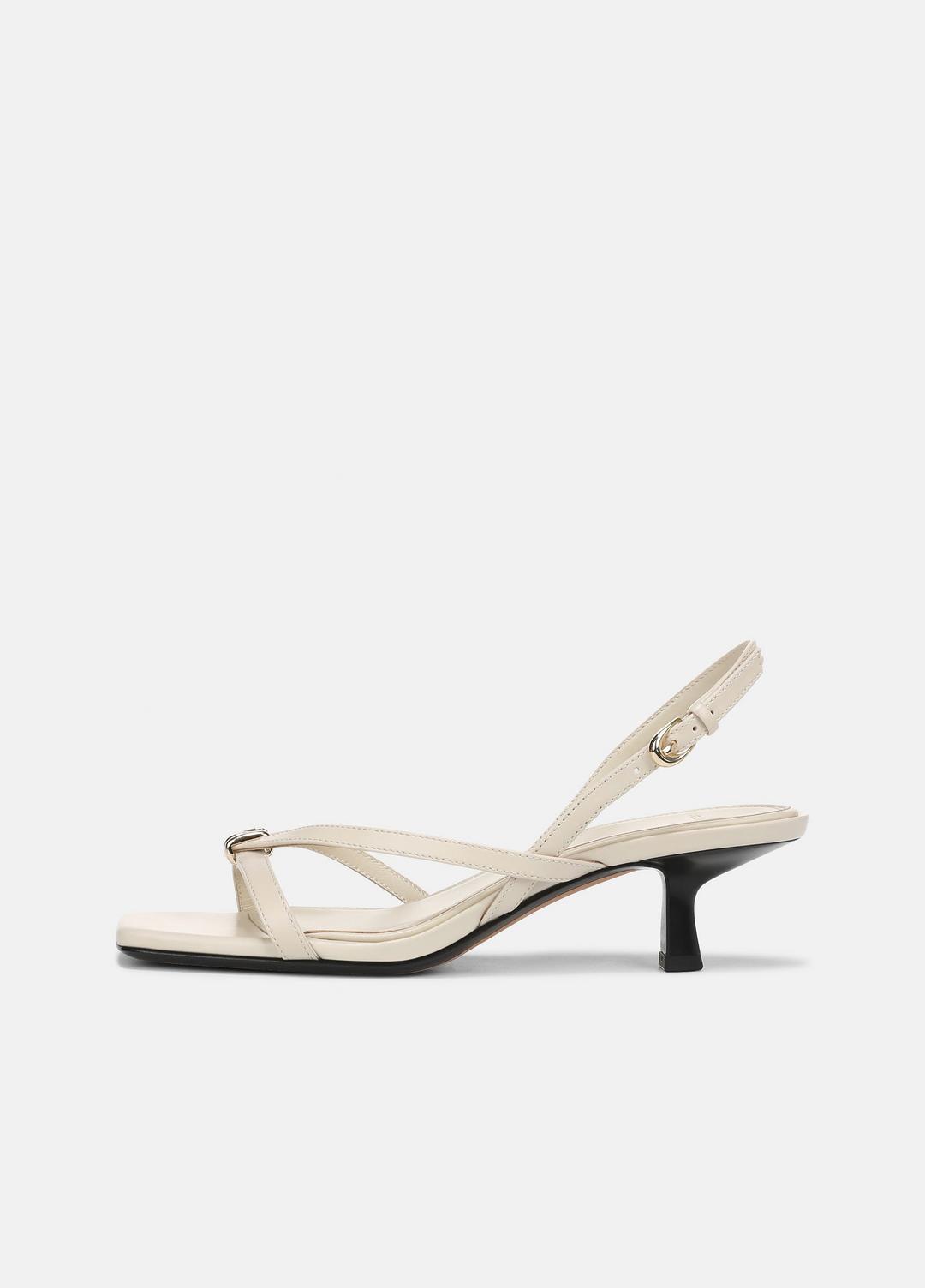 Tali Leather Slingback Sandal in Heels MOONLIGHT | VINCE Women