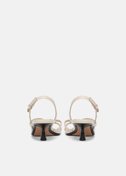 Tali Leather Slingback Sandal in Heels MOONLIGHT | VINCE Women