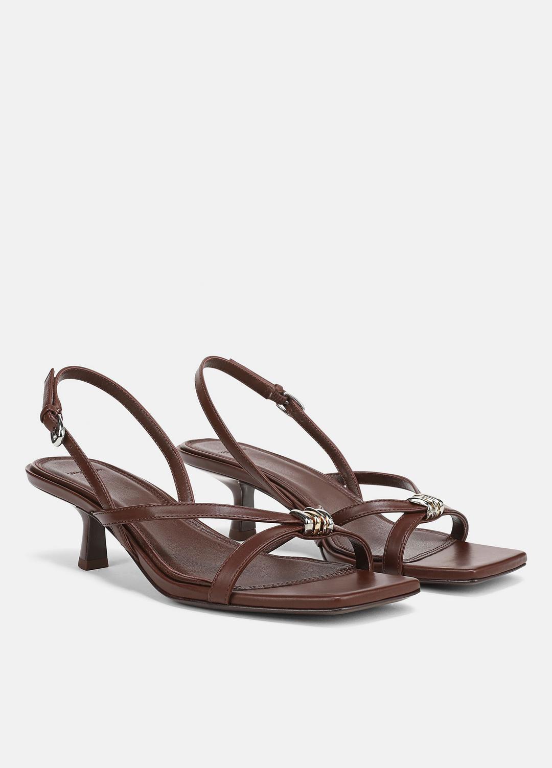 Tali Slingback Sandal in Heels MOLTON BROWN | VINCE Women