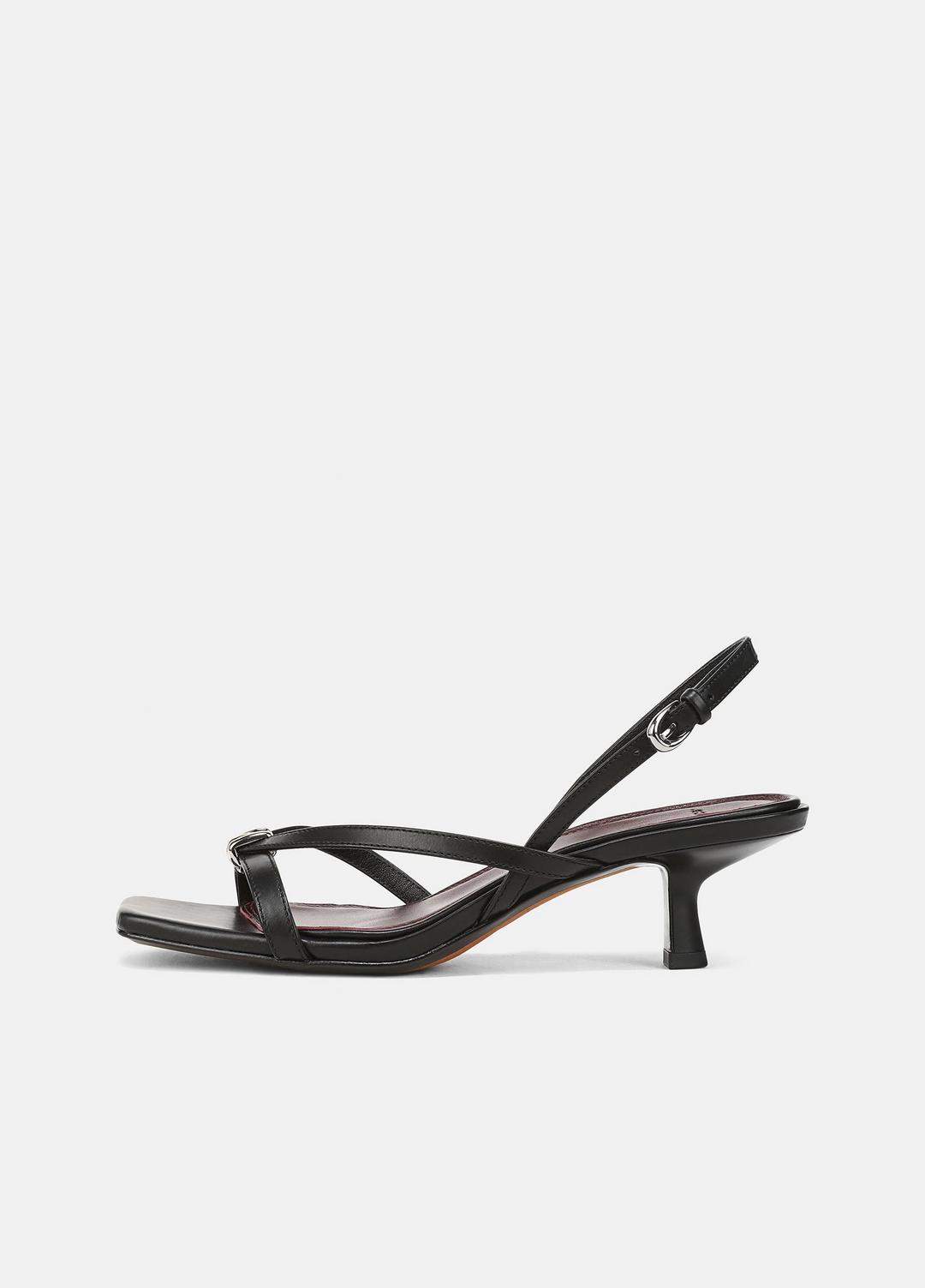 Tali Slingback Sandal in Heels BLACK | VINCE Women