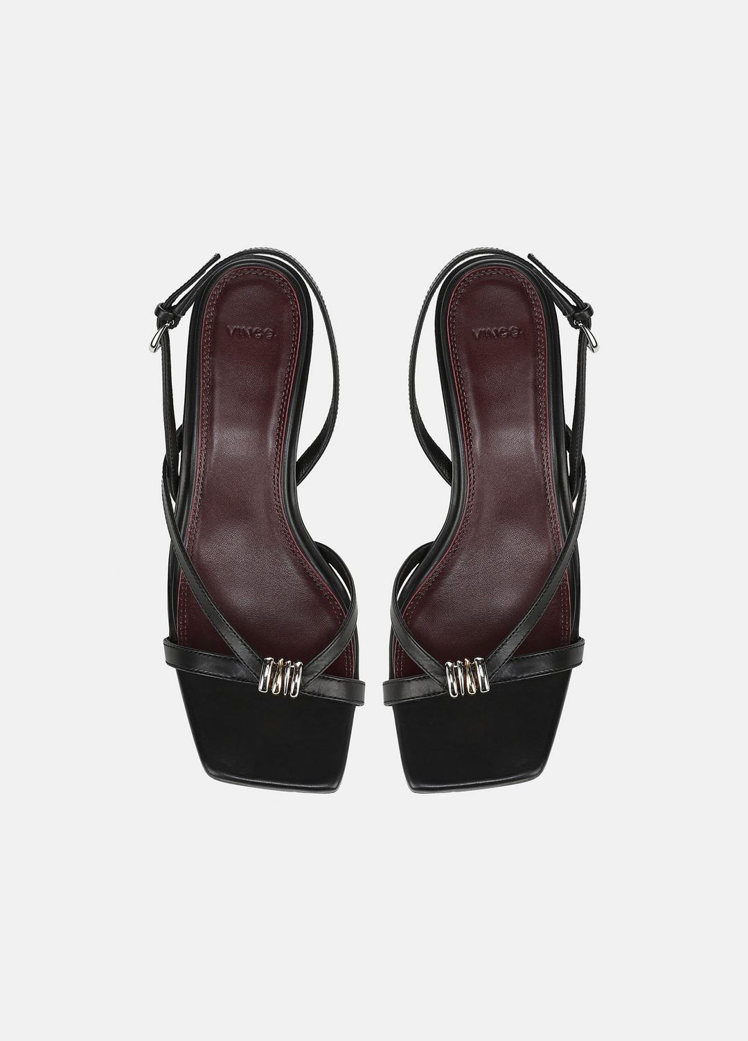 Tali Slingback Sandal in Heels BLACK | VINCE Women