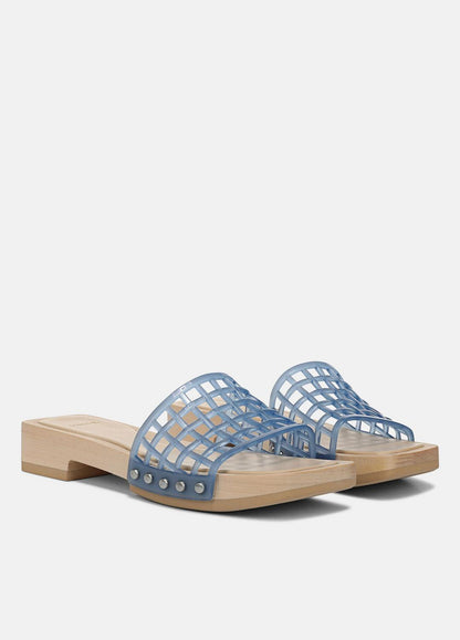 Barbara Jelly Slide Sandal in Sandals SURF BLUE | VINCE Women