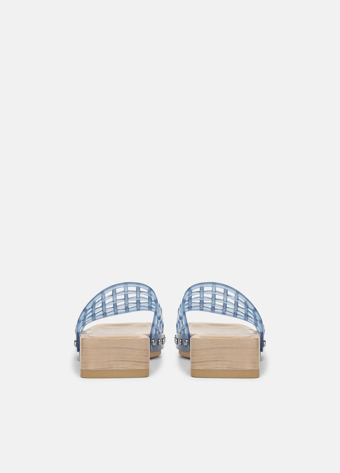 Barbara Jelly Slide Sandal in Sandals SURF BLUE | VINCE Women