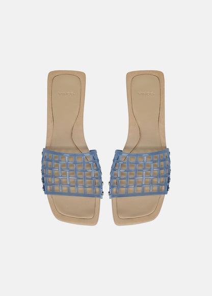 Barbara Jelly Slide Sandal in Sandals SURF BLUE | VINCE Women