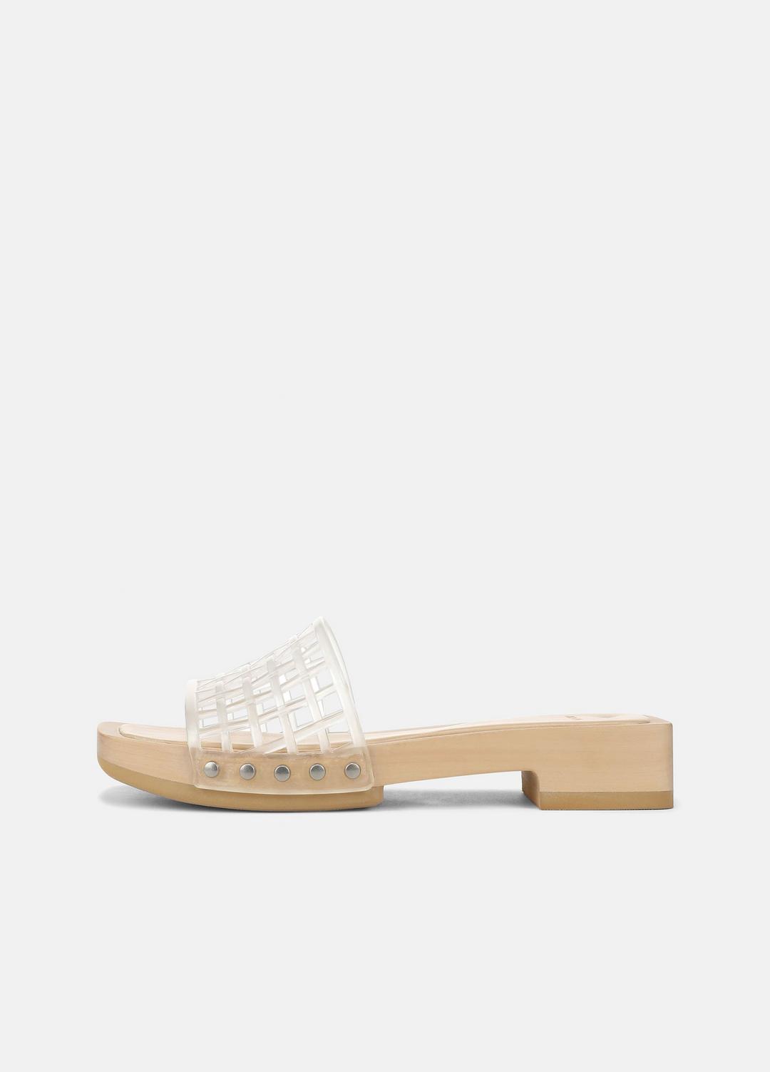 Barbara Jelly Slide Sandal in Sandals CLEAR | VINCE Women